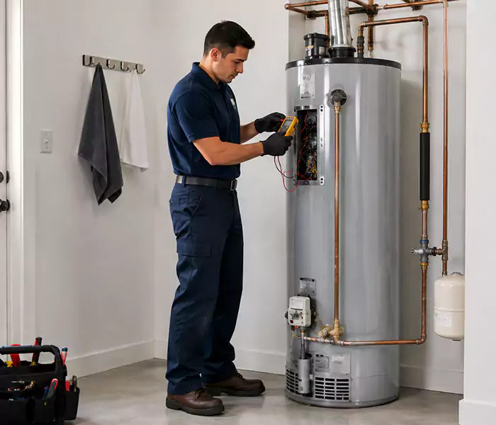 Water heater inspection and repair