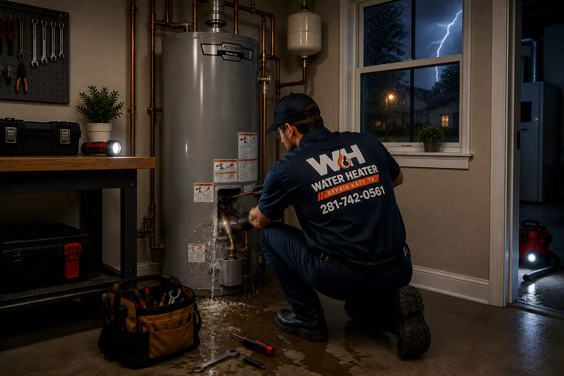 Emergency Water Heater Repair service in Katy TX