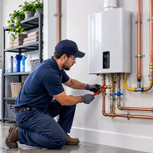 Tankless water heater service